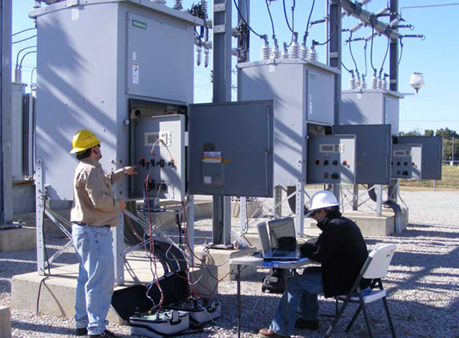 Training High Voltage Electrical Equipment Testing